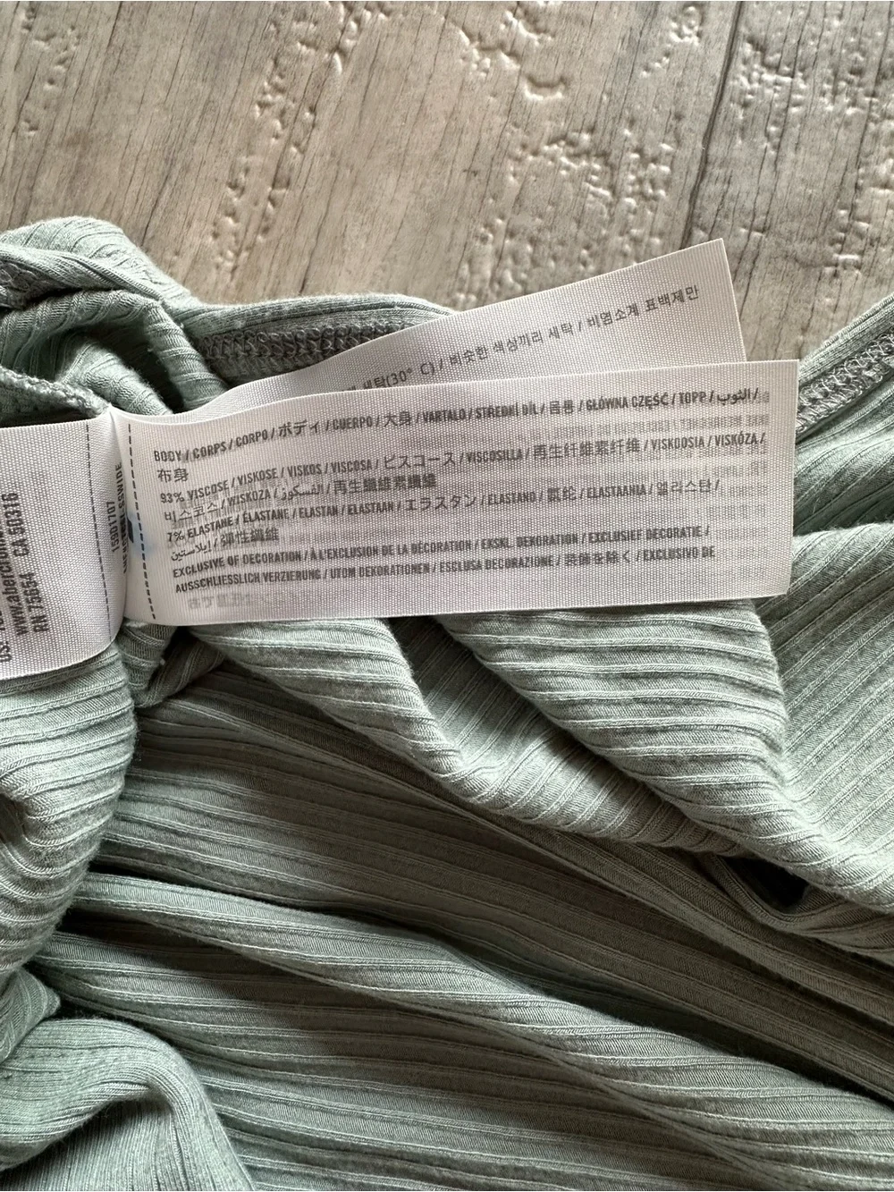 Abercrombie & Fitch Sleeveless Ribbed Maxi Dress in Sage